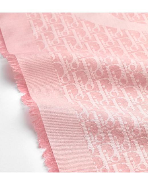 Dior Pink Infini Shawl