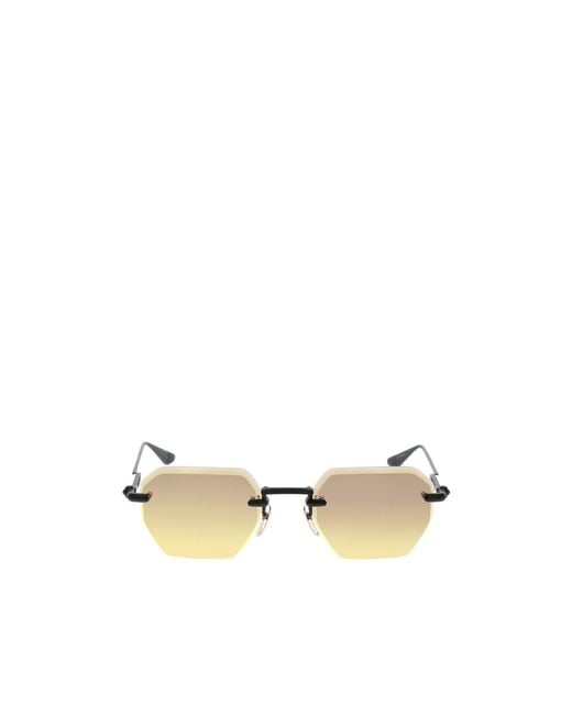 Chrome Hearts Metallic Geometric Sunglasses for men