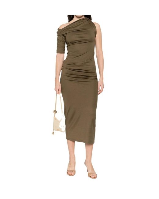 Jacquemus Green Midi Dresses
