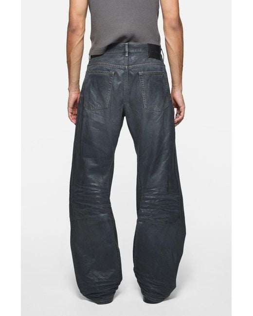 Acne Blue Jeans With Belt Loops for men