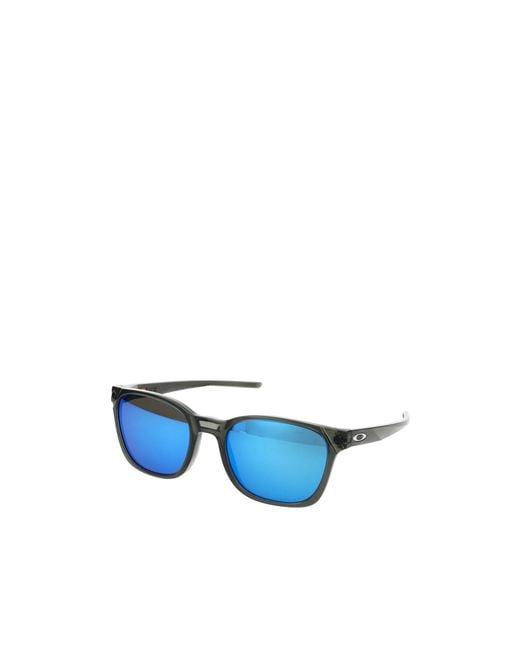 Oakley Blue Geometric Sunglasses for men