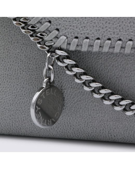 Stella McCartney Gray Falabella Chained Crossbody Bag