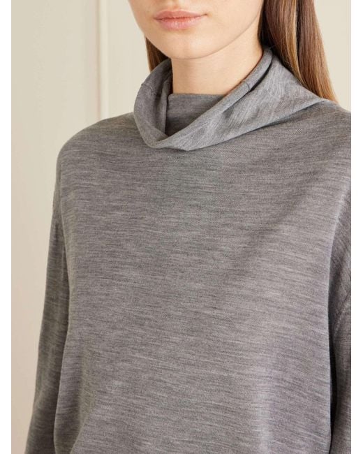 Khaite Gray Annette Sweater