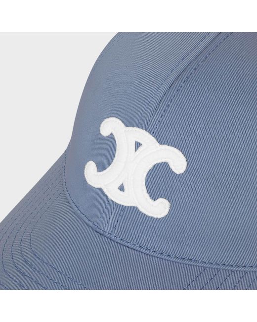 Céline Blue Triomphe Baseball Cap