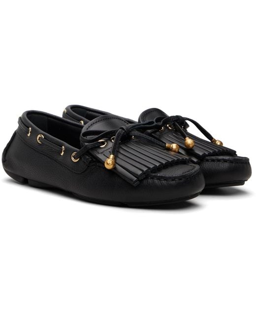 Jimmy Choo Black Manon F Loafers