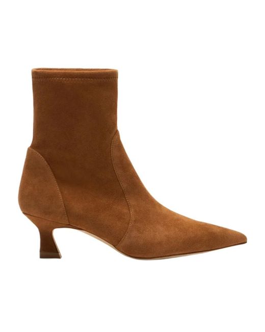 Stuart Weitzman Brown Vinnie Bootie 50