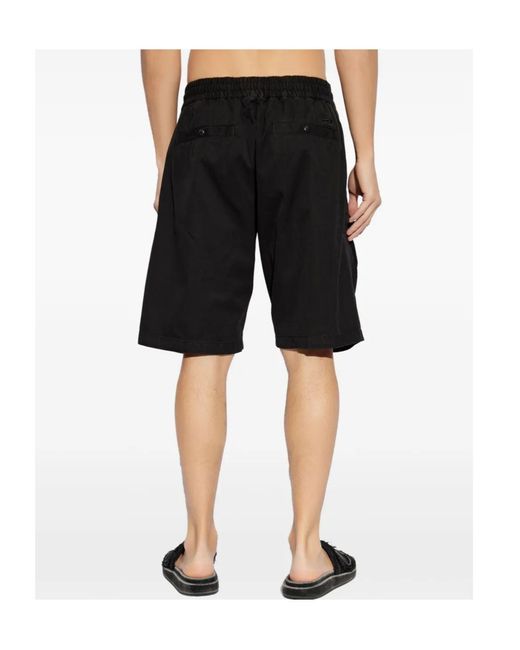 DIESEL Black P-Beeck-Short Shorts for men