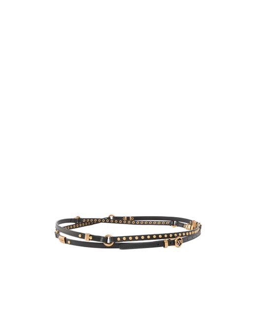 Pinko White Chain Belt