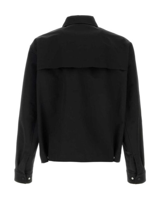 Herno Black Long Sleeved Jacket for men