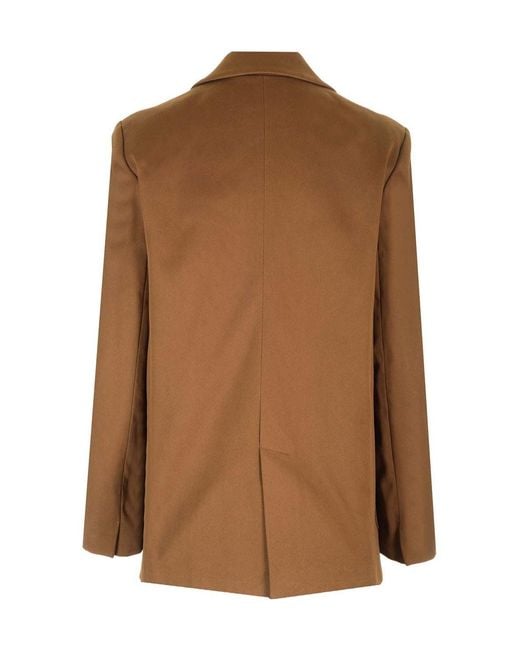 Forte_forte Brown Mannish Jacket