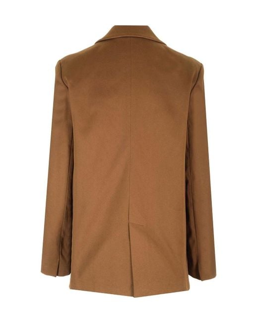 Forte_forte Brown Mannish Jacket