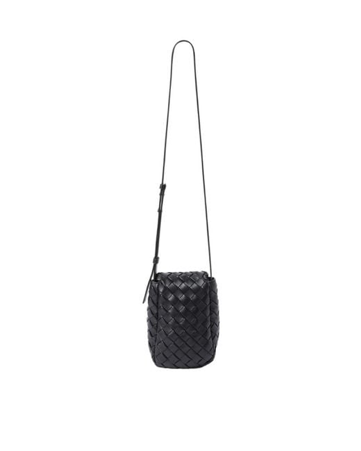 Bottega Veneta White Intrecciato Padded Shoulder Bag for men