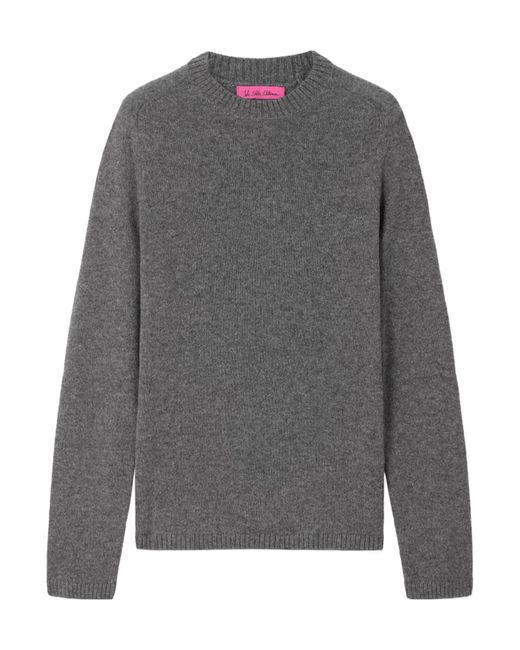 The Elder Statesman Gray Laurel Cashmere Sweater