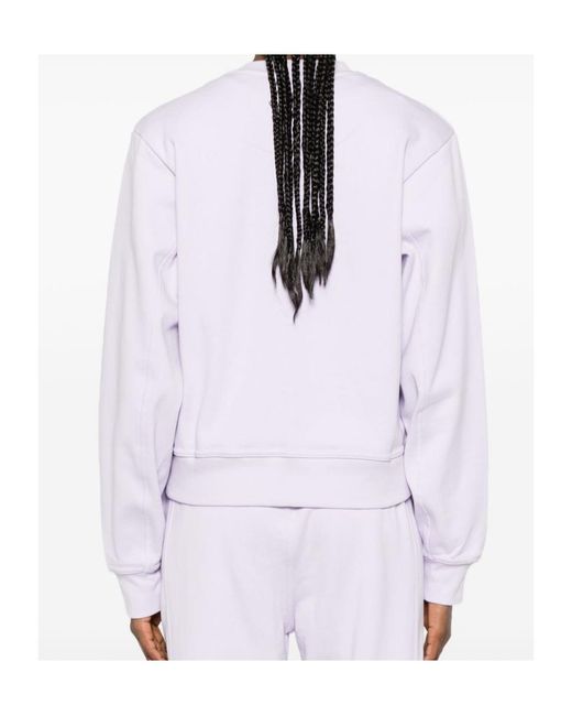 Adidas By Stella McCartney White Logo Sweatshirt