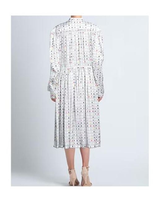 Balenciaga White Midi Dresses