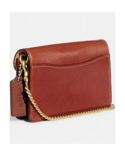 COACH Brown Tabby Crossbody Bag