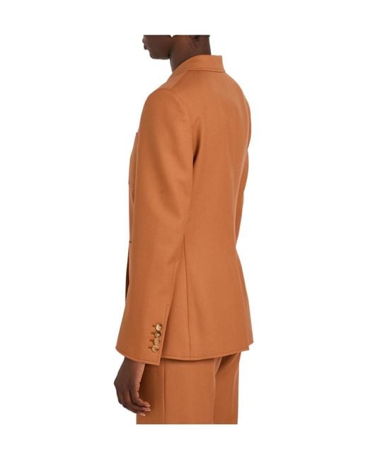 Chloé Brown Wool Blazer
