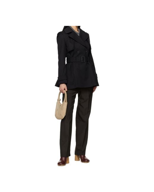 Mackage Black Adva Trench Coat