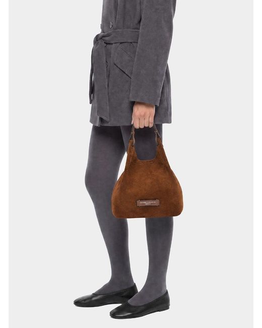 Gianni Chiarini Brown Small Dua Shoulder Bag
