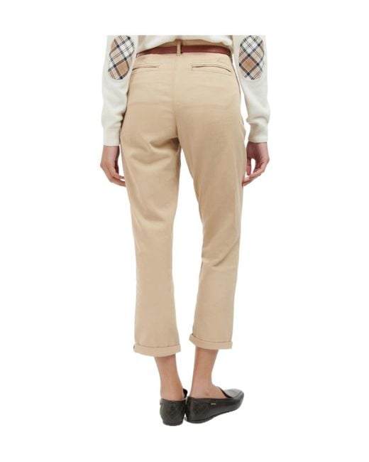 Barbour Natural Belt Loop Casual Pants