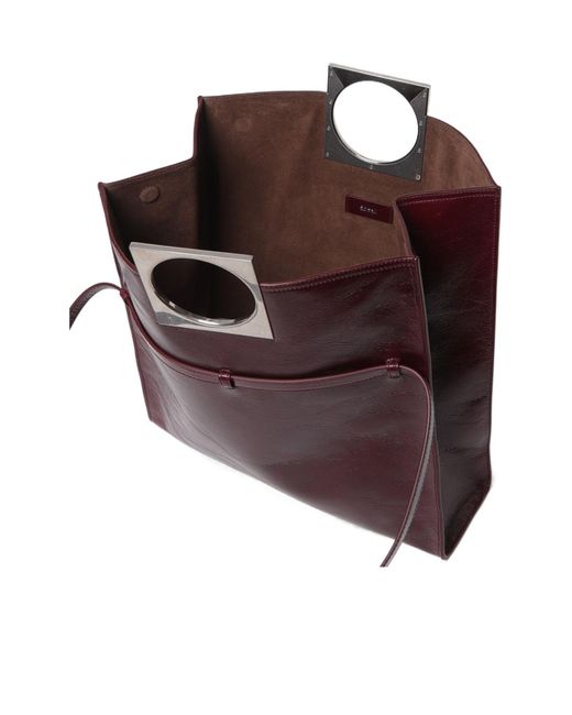 Bally Purple Adjustable Shoulder Bag