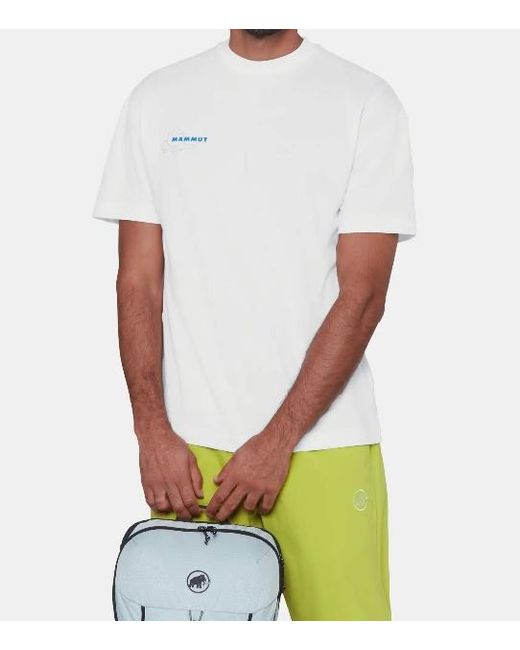 Mammut White Base Relaxed T-Shirt Glacier for men