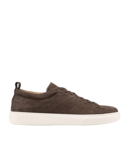 Henderson Brown Lace-Up Casual Shoes for men