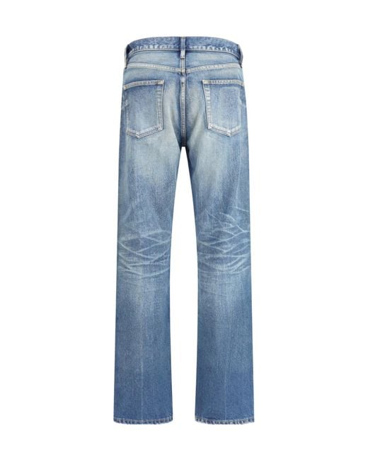 Fear Of God Blue Straight Leg Denim Jeans for men