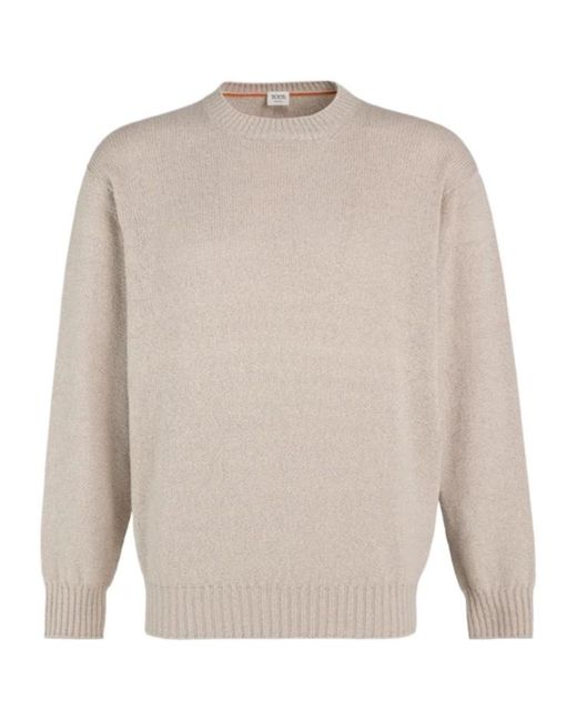 Tod's White Long-Sleeved Knitwear for men