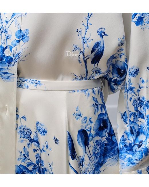 Dior Blue Blouse