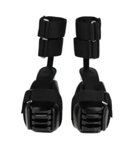Rick Owens Black Thin Strap High Heels Sandals