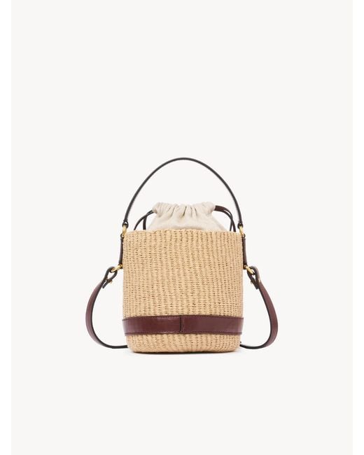 Chloé White Chloé Charms Basket Bag