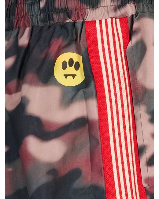 Barrow Red Printed Sweatpants for men