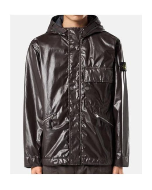 Stone Island Multicolor Wind And Water Resistant Hooded Padded Jacket for men