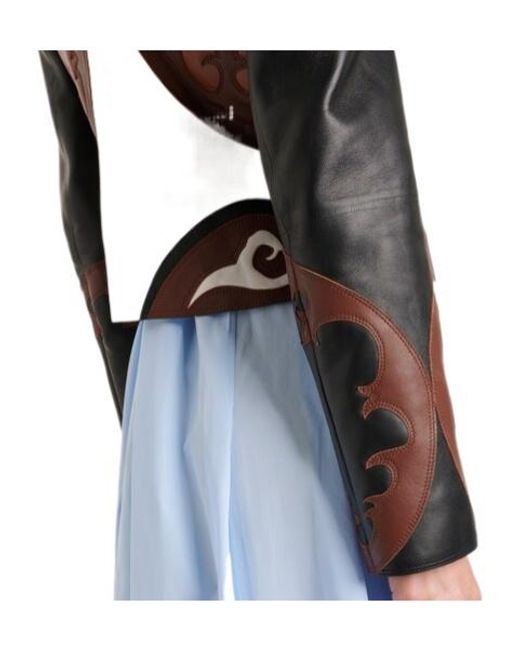 Gabriela Hearst Black Albie Leather Jacket