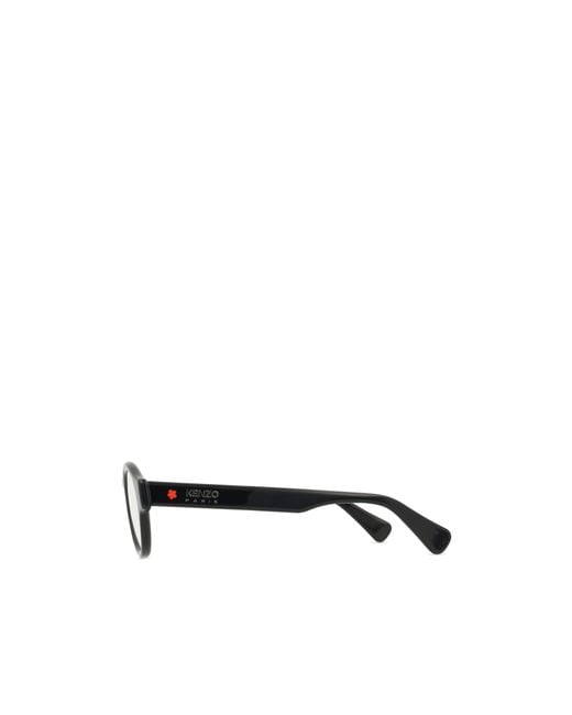 KENZO White Logo Flat Mirror for men
