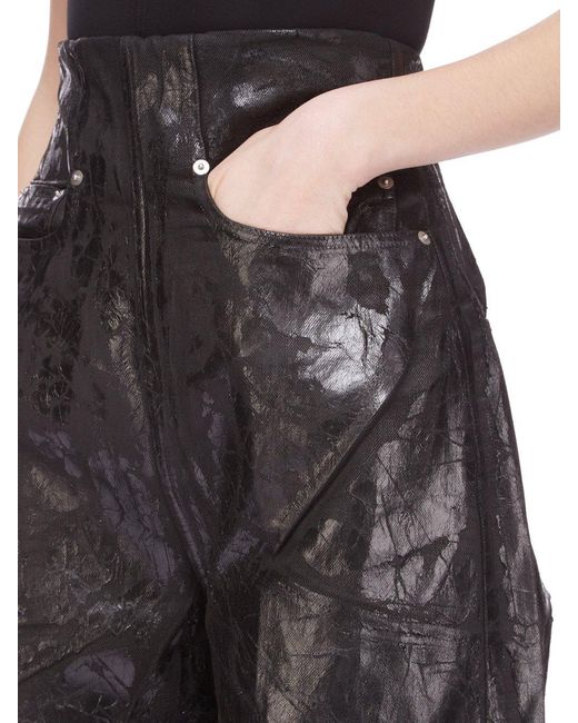 Rick Owens Black Dirt Cooper Trousers