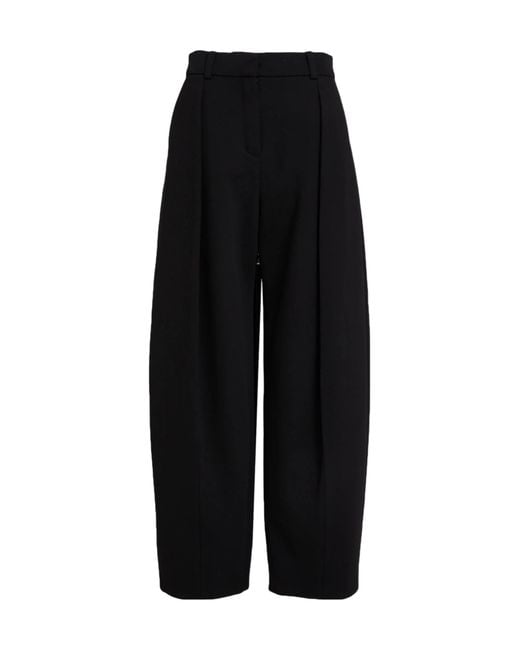 Jacquemus Black Straight-Leg Trousers