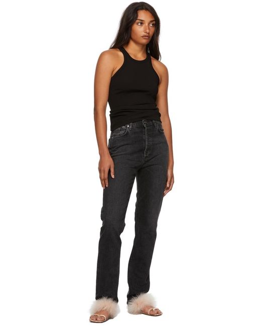 Goldsign Black Round-Neck Vest