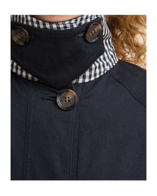 Barbour Blue Front Button Jacket
