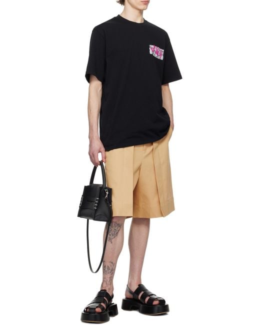 J.W. Anderson Black Jw Anderson Loafer Zipped Shoulder Bag for men
