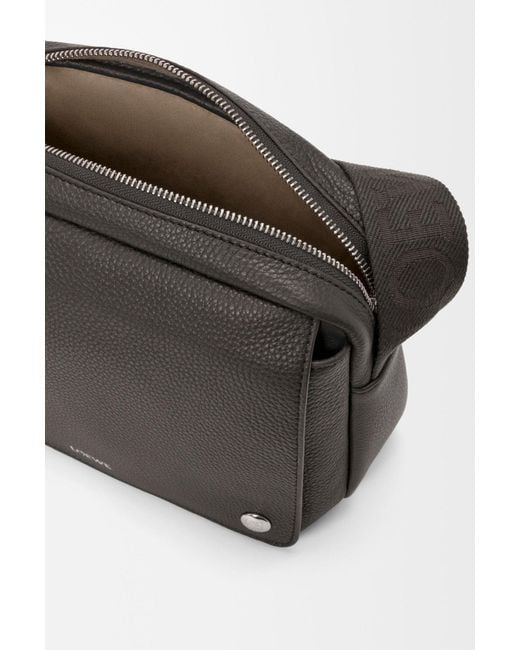 Loewe Gray Logo Printed Xs Messenger Bag for men