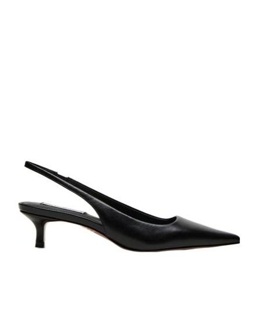 Steve Madden Black Kari Slingback Heeled Pumps