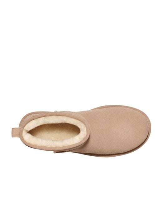 Ugg Brown Classic Ultra Mini Platform Boots