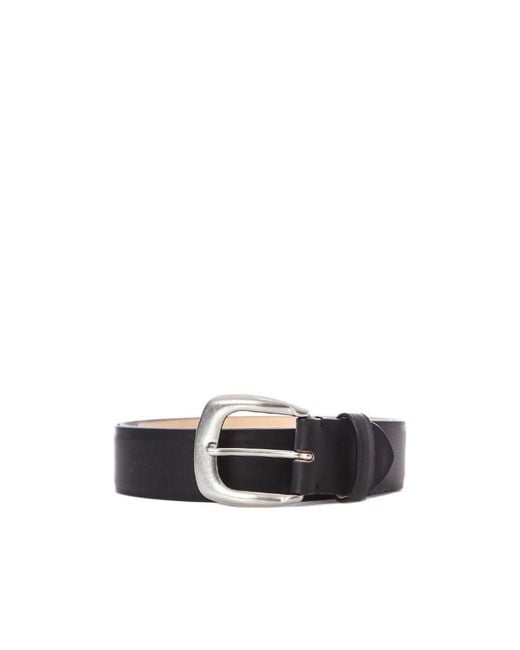 Maison Margiela White Buckle Belt for men