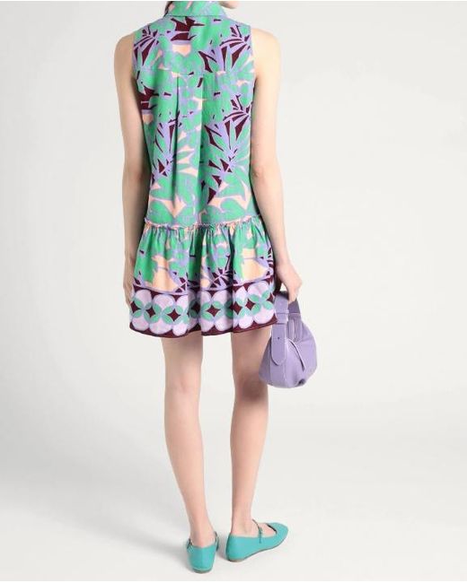 MAX&Co. Blue Shirt Dresses