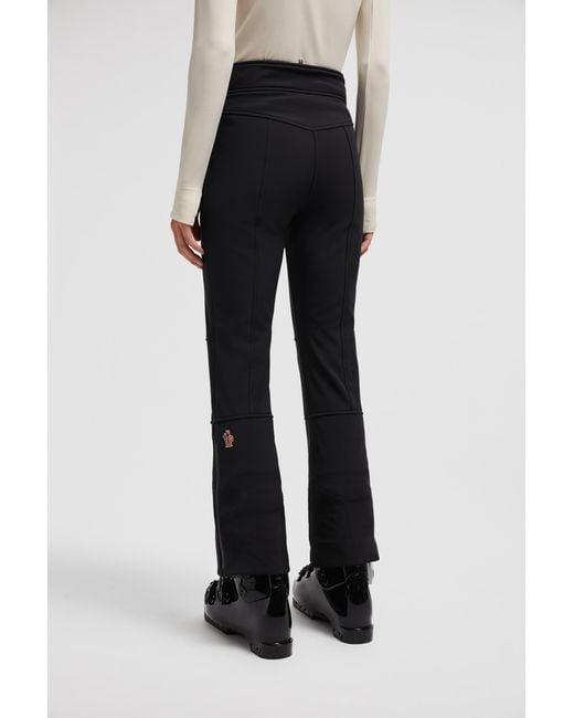 Moncler Black Grenoble Panelled Ski Trousers