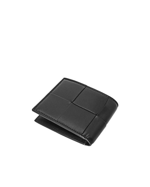 Bottega Veneta Black Logo Wallet for men