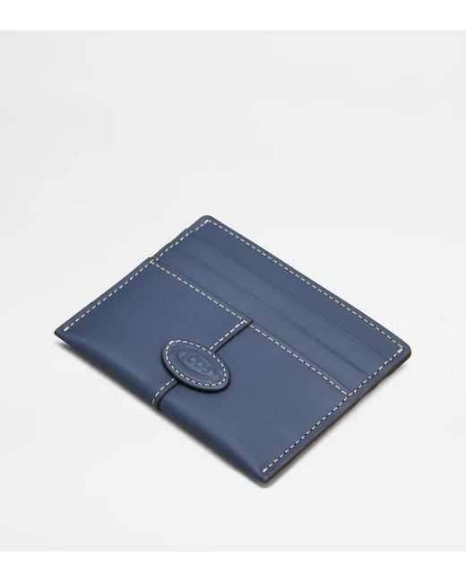 Tod's Blue Logo Card Pack for men