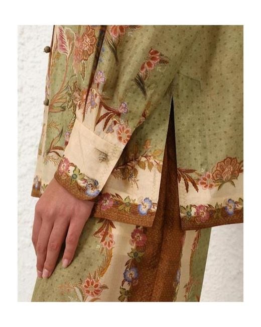 Zimmermann Multicolor Indra Relaxed Shirt